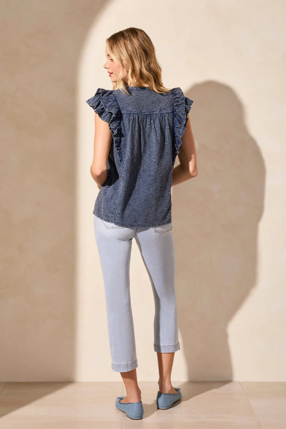 Frill Sleeve Blouse