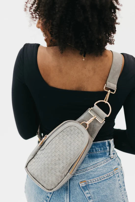 Waverly Woven Sling Bag