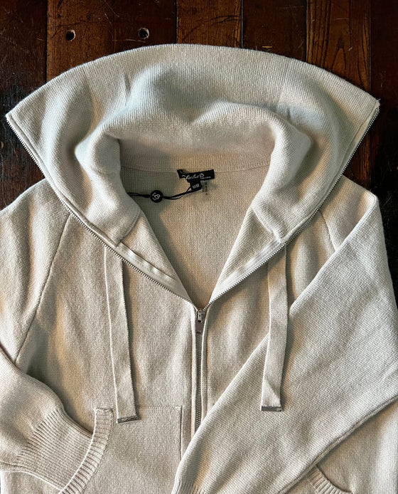 Zip-up Hoodie Sweater