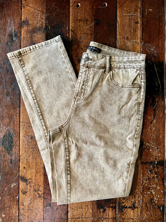 Stone Wash Mom Jeans