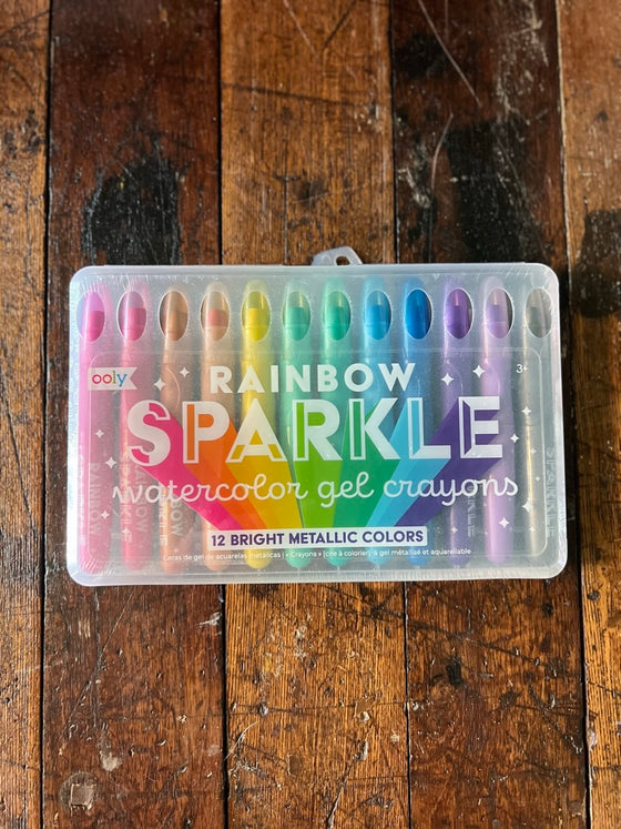 ooly - Rainbow Sparkle Watercolor Gel Crayons