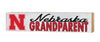 3x13 Block Grandparent Nebraska Cornhuskers