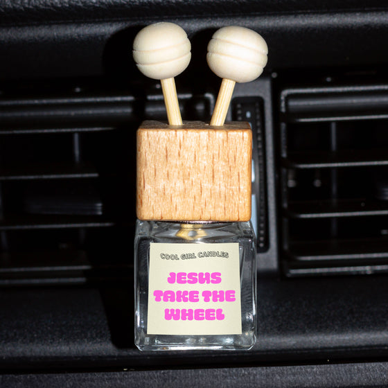 Jesus Take The Wheel Car Freshener | Cute Car Diffuser Gift