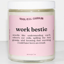  Work Bestie Candle | Funny Coworker Gift and Office Decor