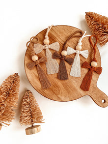  Macrame Ornament | Angel Christmas Tree Boho Decor