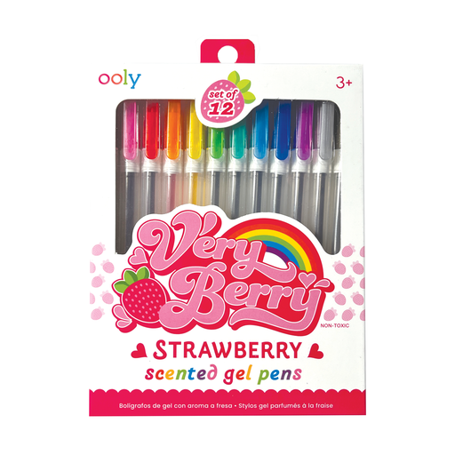 Ooley Very Berry Scented Gel Pens - Set of 12
