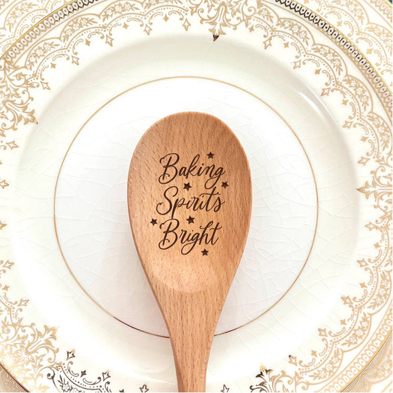 Baking Spirits Bright Wooden Serving Spoon