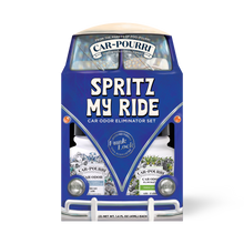  Car~Pourri Air + Fabric Spritz My Ride 1.4oz 2 pack Gift set