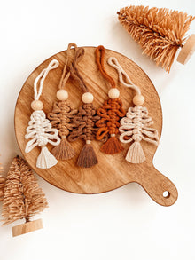  Macrame Ornament | Christmas Tree Boho Holiday Decor