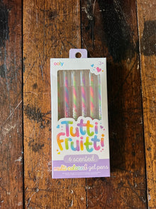  Tutti Fruitti Scented Colored Gel Pens