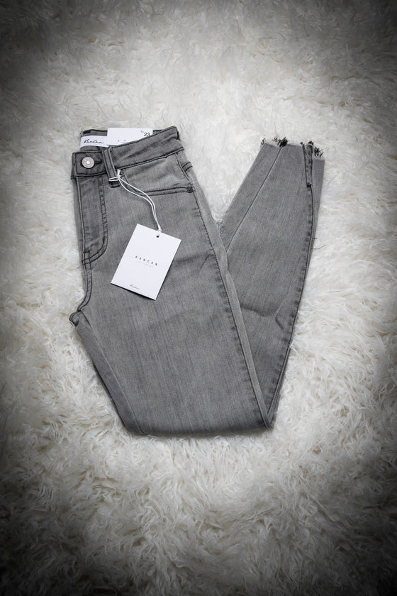 High Rise Ankle Skinny Jeans