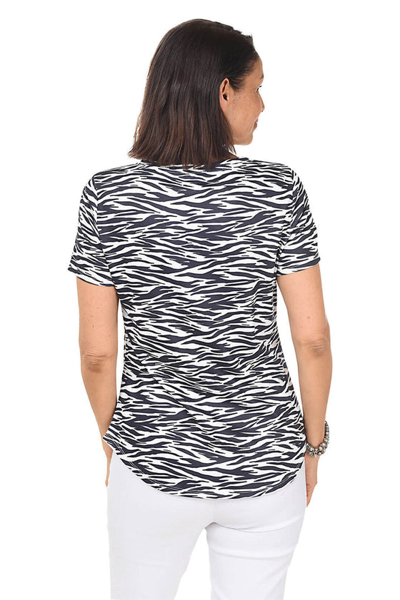Zebra Print T-Shirt