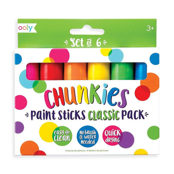 Ooley Chunkies Paint Sticks - Classic