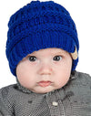 Baby No Pom Beanie (Royal Blue)