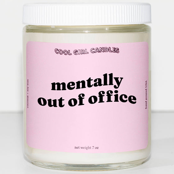 Mentally OOO | Funny Gifts | Office Gift | Office Decor