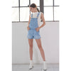 KanCan High Rise Overall Shorts