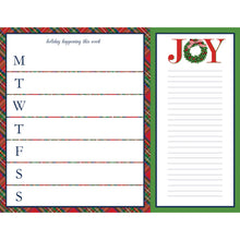 11"X8.5" Notepad | Holiday Planner w/ Tear Off Market List