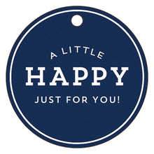  A Little Happy Circle  Die-cut Gift Tags | Navy Blue