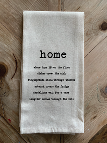  Home where toys litter the floor. / Natural Kitchen Towel