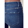 Gemma High Rise Ankle Skinny Jeans w/ Folded Hem