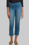 Audrey Pull-on Straight Crop Jean