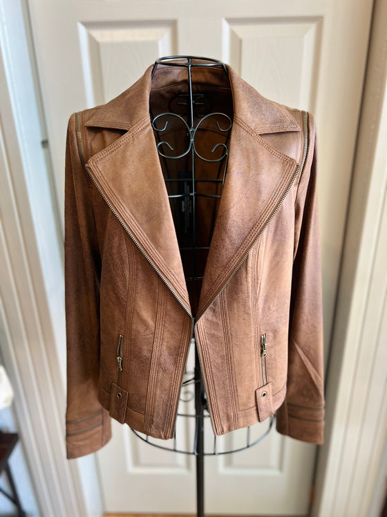 Sienna Faux Leather Jacket