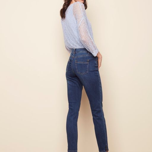 Skinny Jean with Side Ankle Zipper