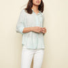 Long Sleeve Button-Up Spring Blouse