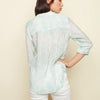Long Sleeve Button-Up Spring Blouse