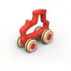 Push Around Wooden Tractor - Red