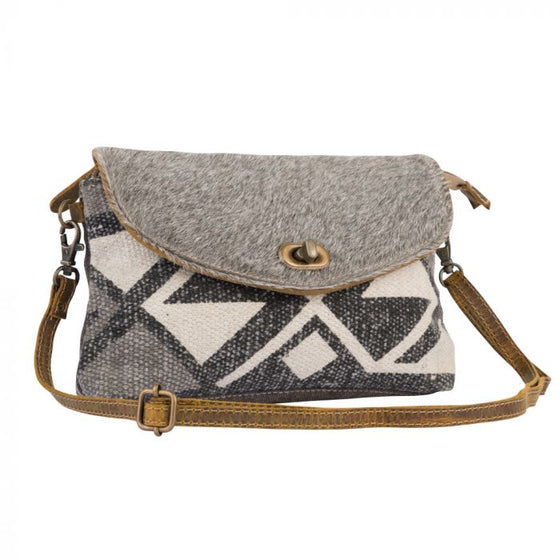 Grey Clandestine Small & Crossbody Bag